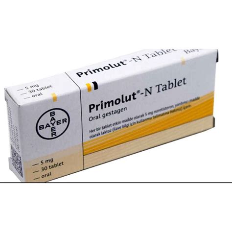 primolut n 5 mg fiyat